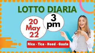 3 PM Resultados Sorteo Loto Diaria Nicaragua 20 Mayo de 2022