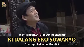 KEDATANGAN TAMU KI DALANG EKO SUWARYO DI PENDOPO