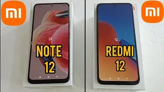 Redmi 12 vs Redmi Note 12 : speed test & comparaison