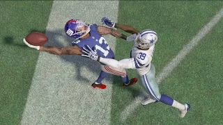 Can I Recreate the Famous Odell Beckham Jr Catch in Madden!!!??? Madden Challenge and Gameplay