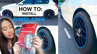 HOW TO: INSTALL RIMBLADES ON A BMW 1 SERIES | Alloy Wheel Rim Protectors