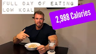 Full Day of Eating | LOW KCAL DAY | 8 Days Out