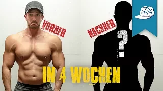 So kommst du in 4 Wochen in Topform. Das perfekte Shred 4 Wochen Programm