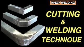 Technique in Cutting and Welding Square Tube | Pinoy Welding Lesson Part 5 | Step by Step Tutorial