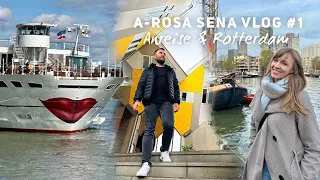 A Rosa Sena Vlog #1: Mit Europas größtem Flusskreuzfahrtschiff nach Holland