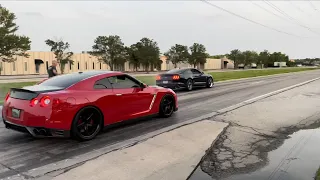 2021 Mach 1 Mustang with VMP Odin vs 800rwhp Nissan GT-R (Remix)