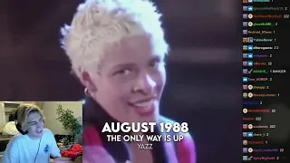 xQc reacts to most popular songs 1980s till 2021