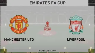 Fifa 22 Xbox Series X Gameplay | Manchester United vs Liverpool | FA Cup Final