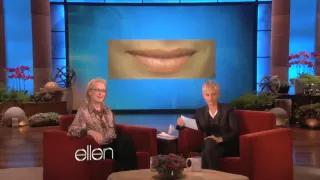 Meryl Streep Kisses and Tells (The Ellen show)