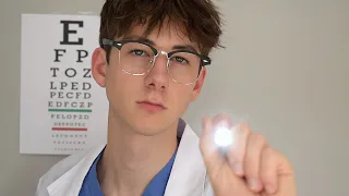 ASMR Eye Exam & Lens Testing