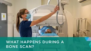 What happens during a bone scan?