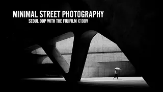 Minimal Street Photography with the Fujifilm X100V - Dongdaemun Design Plaza, Seoul