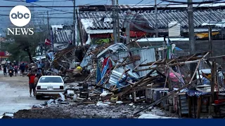 Historic Category 5 storm Otis makes landfall near Acapulco l GMA