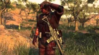 MGS5:TPP golden snake and demon snake gameplay.