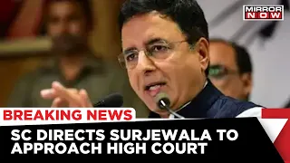 SC Directs Cong Leader Randeep Surjewala To Approach HC | Aadhar-Voter ID Link Issue | Breaking News