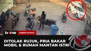 Pria Nekat Bakar Mobil Milik Mantan Istri di Halaman Minimarket | Kabar Utama tvOne