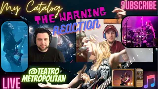 The Warning REACTION!!! Animosity - LIVE @Teatro Metropolitan CDMX 08/29/2022