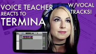 Voice Teacher Reacts to "Lucid" by Termina! Feat. Andy Cizek & Nik Nocturnal