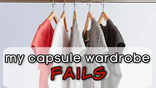 🤨 my first capsule wardrobe was all wrong 🤨