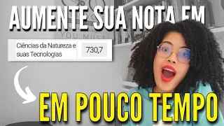 ESTRATÉGIA para estudar NATUREZA E AUMENTAR SUA NOTA NO ENEM em POUCO TEMPO