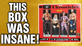 AMAZING BOX!! 2022 Panini Chronicles WWE Hobby Box Review!