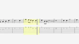 Guitar Tab & Notes   Nowhere Man   Easy Guitar   Grade One