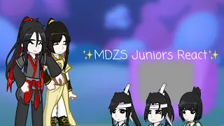 ||MDZS Juniors React!//GC2RV//UrEpicDad//Spoilers!//Read Desc 🥺||