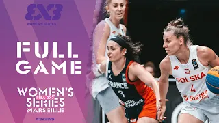 Poland vs France | FINAL | Full Game | FIBA 3x3 Women's Series Marseille Stop 2023