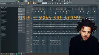 J Cole - Work Out FL Studio Remake BEST ON YOUTUBE (FLP)