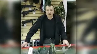 Russian man fails with F1 grenade
