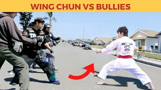 Wing Chun in the Streets / Wing Chun Master vs Bullies