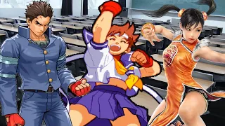 Top Ten Students in Fighting Games