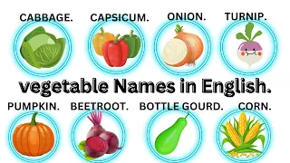 vegetables Name || Name of vegetables || List of vegetables || vegetable Names in English.