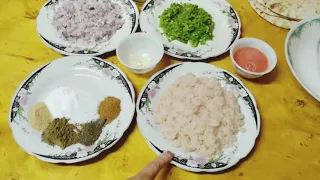 احلى واطعم حواوشي الجمبرى 😍😋