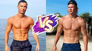 Cristiano Ronaldo VS Erling Haaland Natural Transformation 🌟 2024 | From 0 To Now