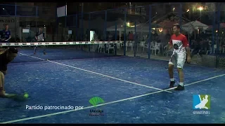 Vamos Pádel. Partido entre Peli Espejo y Javier Pérez contra Javi Bravo y Caye Rocafort