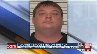 Fugitive Garrett Bruce still on the run