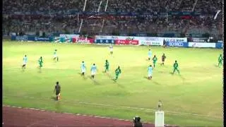 Argentina vs Nigeria Football match at Bongobondhu National Stadium on 06 Sep 2011...