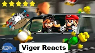Viger Reacts to SMG4's "Grand Theft Mario"