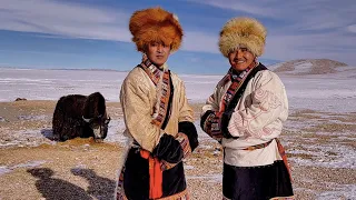 How a Nomadic Family Live in Arctic-Like Winter? Daily Life of Tibetan Nomad in Changthang, 4,960m