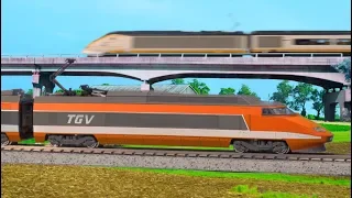 N Scale High Speed Model Trains
