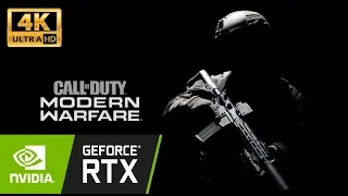 Call of Duty  Modern Warfare In 4K 60fps + RTX ON - Ultra Settings