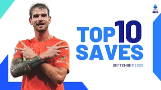 The top 10 saves of September | Top Saves | Serie A 2023/24