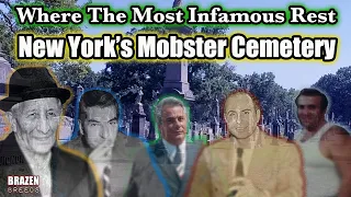 Where New York's Most Infamous Rest: The Gangster Graves at St. John Cemetery #mobsters #funeral