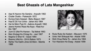 Ghazals Of Lata Mangeshkar