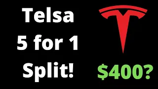 Tesla 5 for 1 Stock Split 2020 Update!