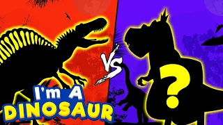 Dinosaur - Spinosaurus OR Tyrannosaur Rex? | Dinosaurs for kids | I’m A Dinosaur
