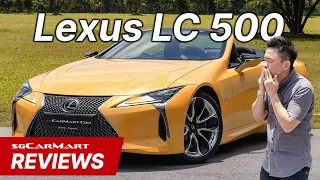 2021 Lexus LC 500 Convertible 5.0 V8 | sgCarMart Reviews