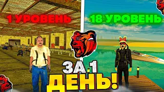 18 УРОВЕНЬ ЗА 1 ДЕНЬ! ЭТО ЛЕГКО - КАК ПОДНЯТЬ УРОВЕНЬ НА BLACK RUSSIA ! (crmp mobile)