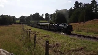 Whillan Beck on the Ravenglass and Eskdale Railway